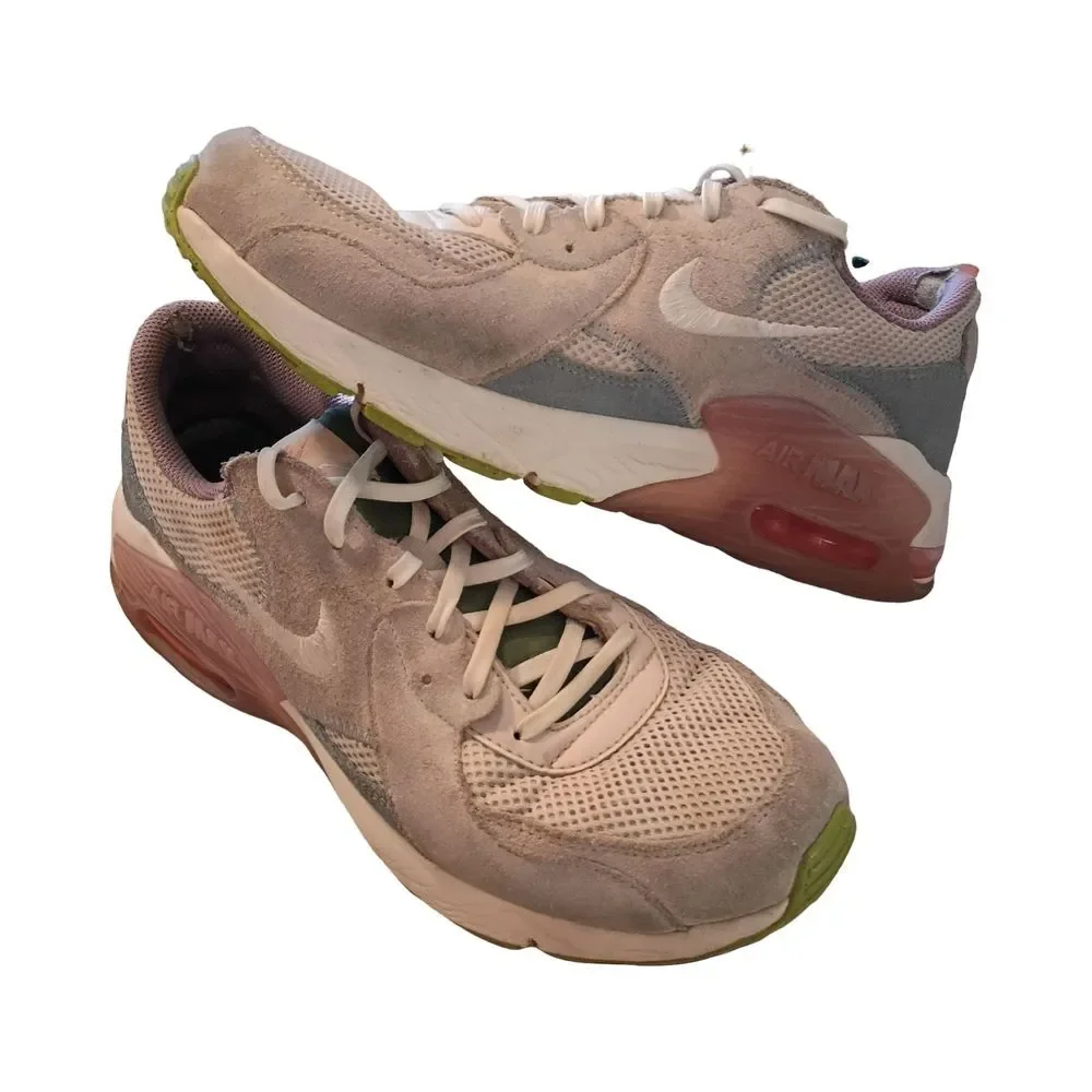Nike Air Max Excee Suede Sneakers Comfort Athletic Shoes Women's Size 11